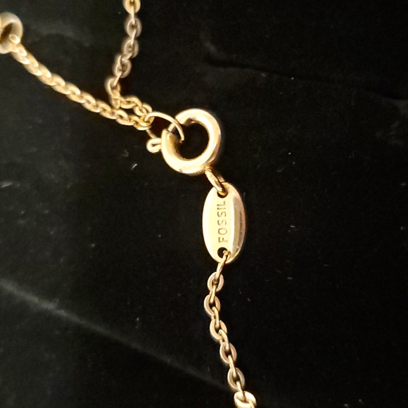 Fossil Rose Gold Necklace - Picture 3 of 3